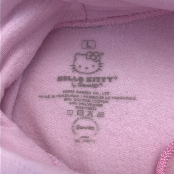 Sanrio Hello Kitty Strawberry Milk Pink Hoodie Milk Carton - Picture 7 of 7